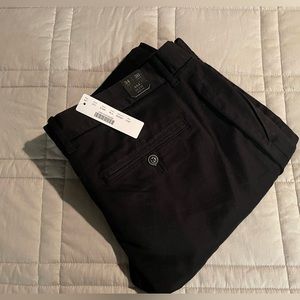 J.Crew 484 Black Pants 34 x 30 NWT